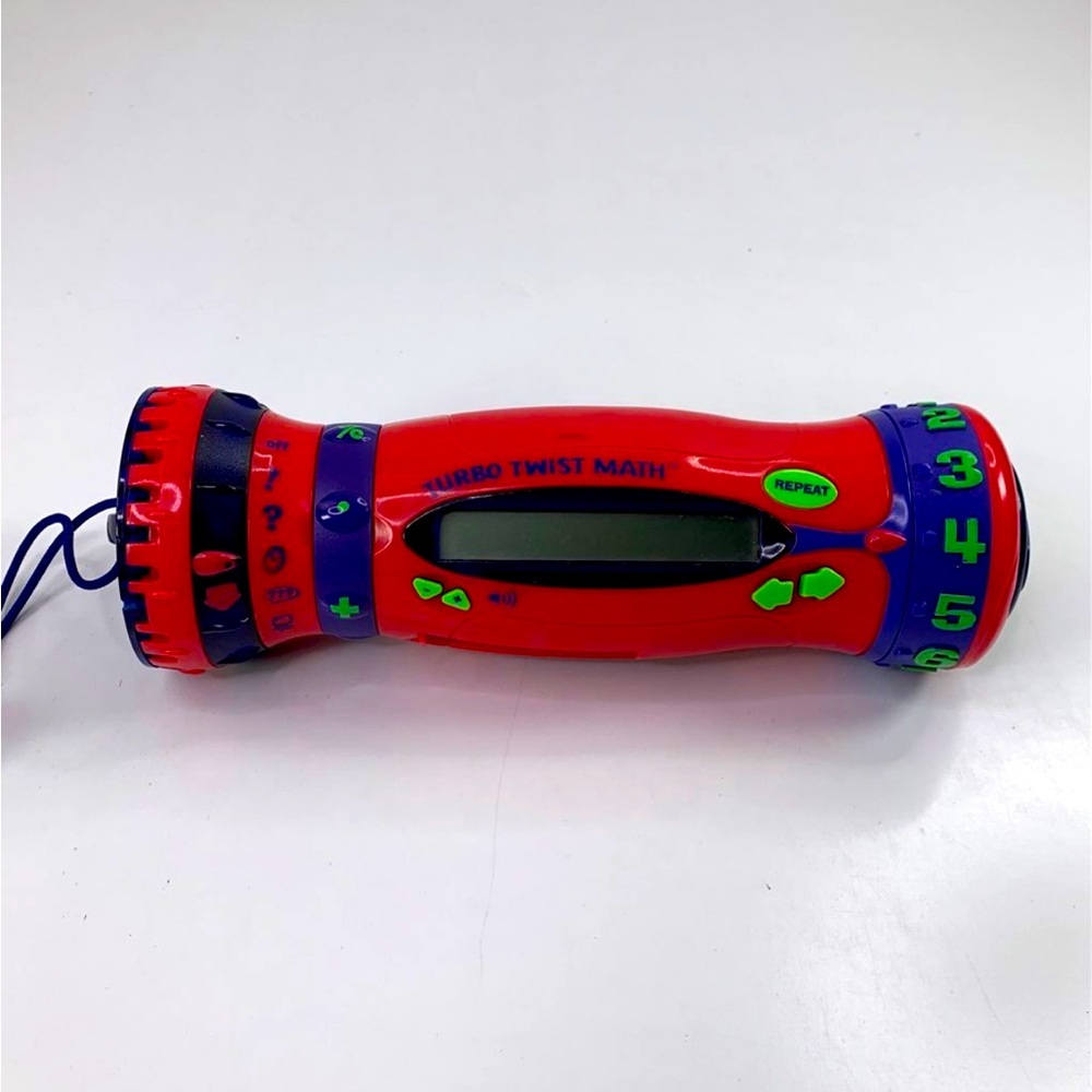 Leap Frog Turbo Twist Math Electronic Interactive Math Tool Toy WORKS